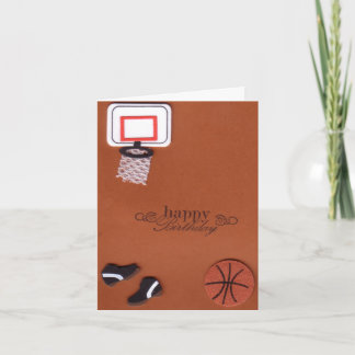 Basketball Birthday Card