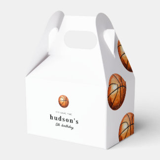Basketball Birthday Favour Boxes