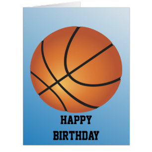 Basketball Birthday Kids Super Budget Special Card