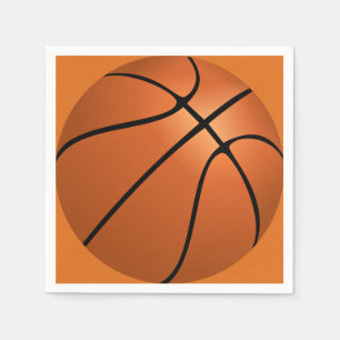 Basketball Birthday Party Theme  Napkin
