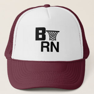 BASKETBALL BORN NET TRUCKER HAT