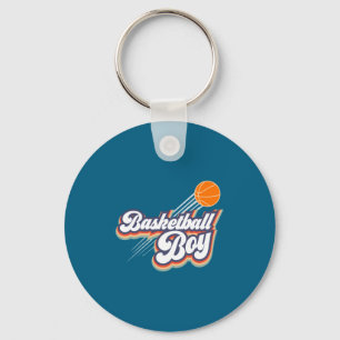 Basketball Boy Basketball Man Basketball Player Key Ring