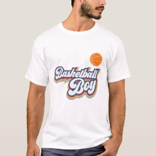 Basketball Boy Basketball Man Basketball Player T-Shirt