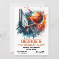 Basketball Boy Birthday