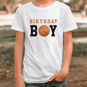 Basketball Boy Birthday Party T-Shirt
