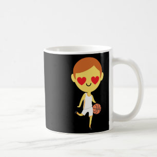 Basketball Boy Emoji  Coffee Mug