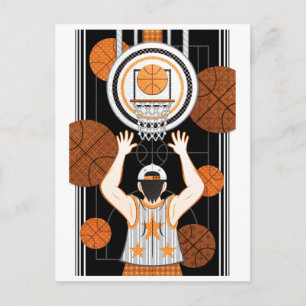 Basketball boy(remake) postcard