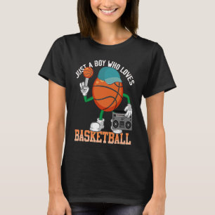Basketball Boys Men Team Fan Player Coach T-Shirt