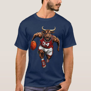 Basketball bull T-Shirt