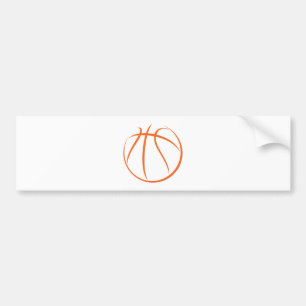 Basketball Bumper Sticker