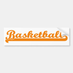 basketball bumper sticker