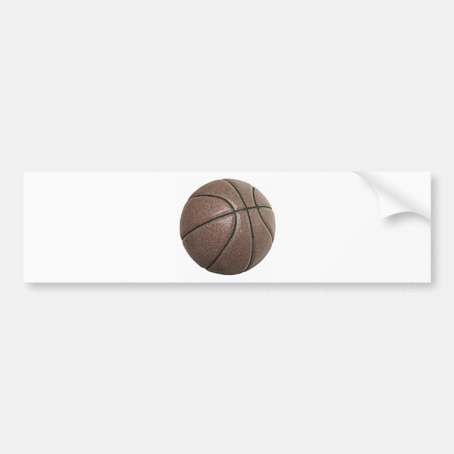 Basketball Bumper Sticker (Front)