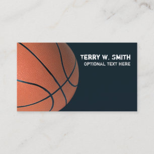 Basketball Business Card