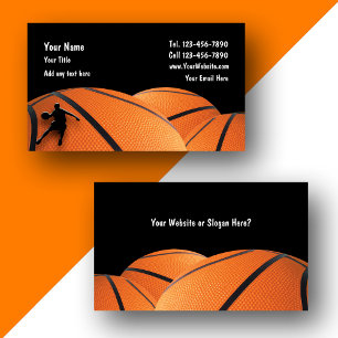 Basketball Business Cards