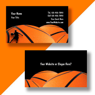 Basketball Business Cards