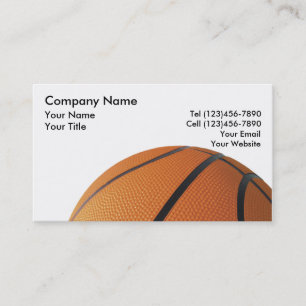Basketball Business Cards