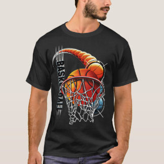 Basketball cartoon horse T-Shirt