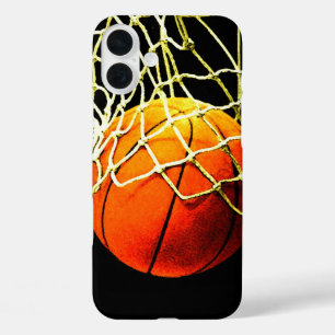 Basketball iPhone 16 Plus Case