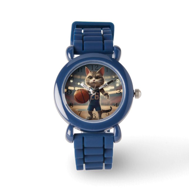 Basketball Cat,  Watch (Front)