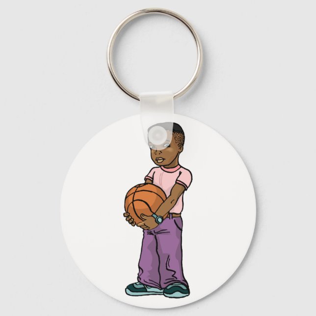 Basketball Catch Key Ring (Front)