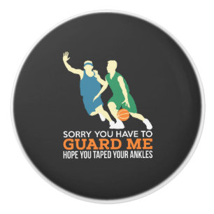Basketball Ceramic Knob