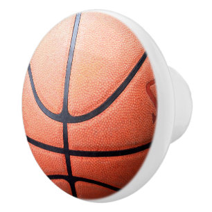 Basketball Ceramic Knob