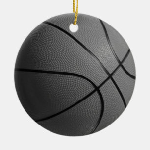 Basketball Ceramic Ornament