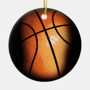 Basketball Ceramic Tree Decoration