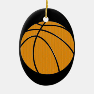 Basketball Ceramic Tree Decoration