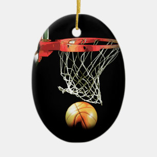 Basketball Ceramic Tree Decoration