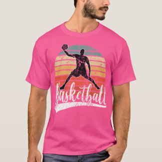 Basketball Champion Basketball Player Fans Retro T-Shirt