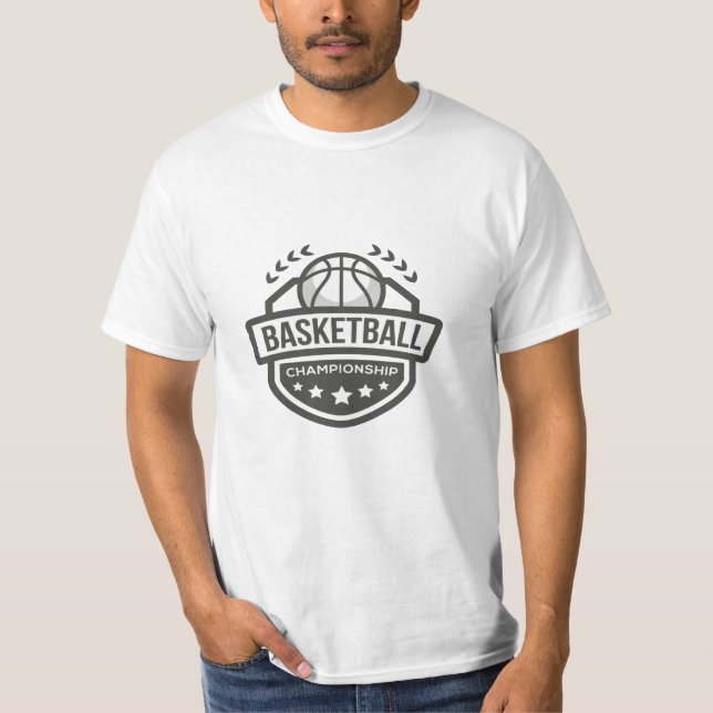 Basketball Championship-basketball-nba-funny T-Shirt (Front)