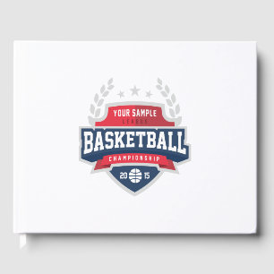 basketball championship guest book