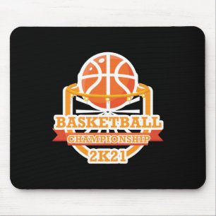 Basketball Championship Vintage  Mouse Pad