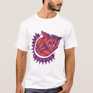 basketball chat cat logo club face cartoon Katze g T-Shirt