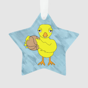 Basketball Chick Ornament