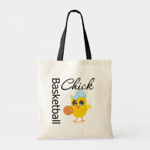 Basketball Chick Tote Bag