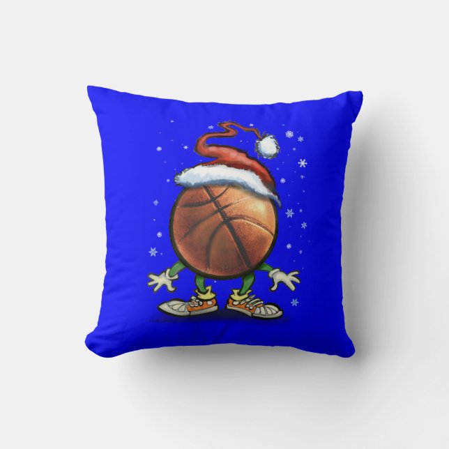 Basketball Christmas Cushion (Front)