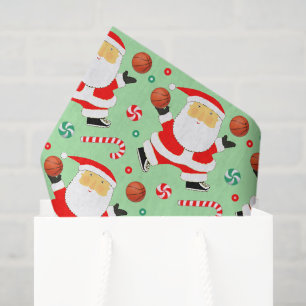 Basketball Christmas Holiday Gift Tissue Paper