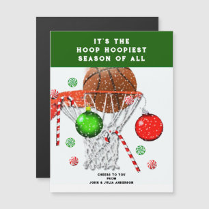 Basketball Christmas Season Cards