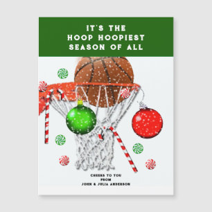 Basketball Christmas Season Cards