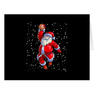 Basketball Christmas Shirt Men Boys Basketball San