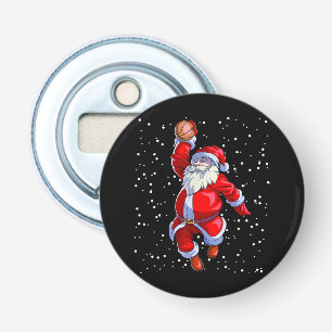 Basketball Christmas Shirt Men Boys Basketball San Bottle Opener