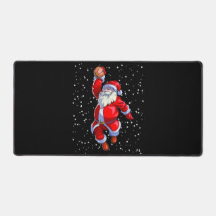 Basketball Christmas Shirt Men Boys Basketball San Desk Mat