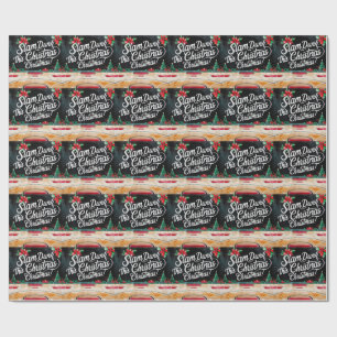Basketball Christmas themed Wrapping Paper