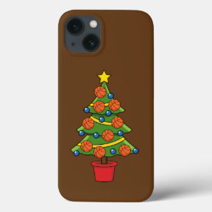 Basketball Christmas Tree iPhone 13 Case