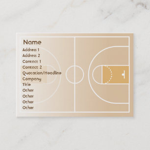 Basketball - Chubby Business Card