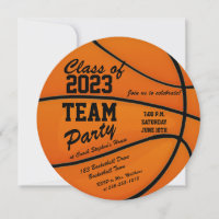 Basketball Class of 2023 Team Party