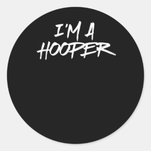 Basketball  classic round sticker