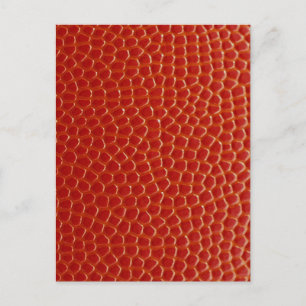 Basketball Close-up Texture Postcard